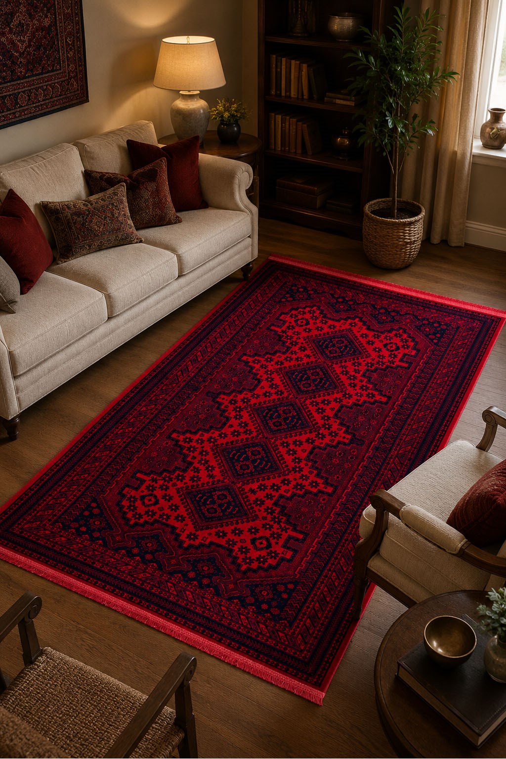 Bohem Dokunuş: Evinizde Katmanlama Sanatı – Halı, Kilim ve Tekstil Kombinasyonları